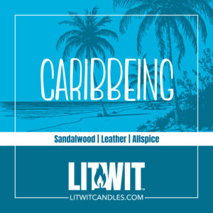 Caribbeing candle labels