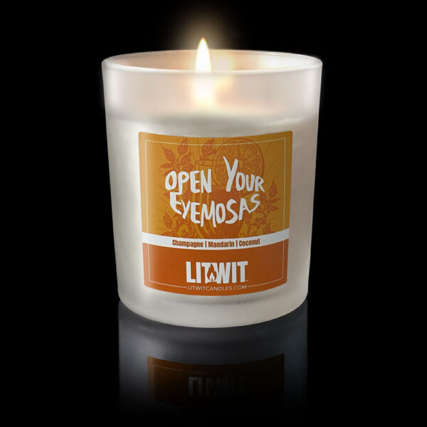 Champagne Mandarin and Coconut candle scent