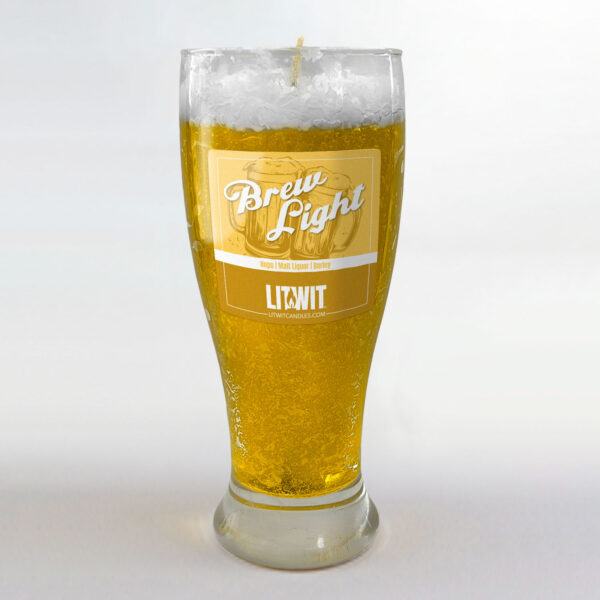 Light Pilsner Beer Candle