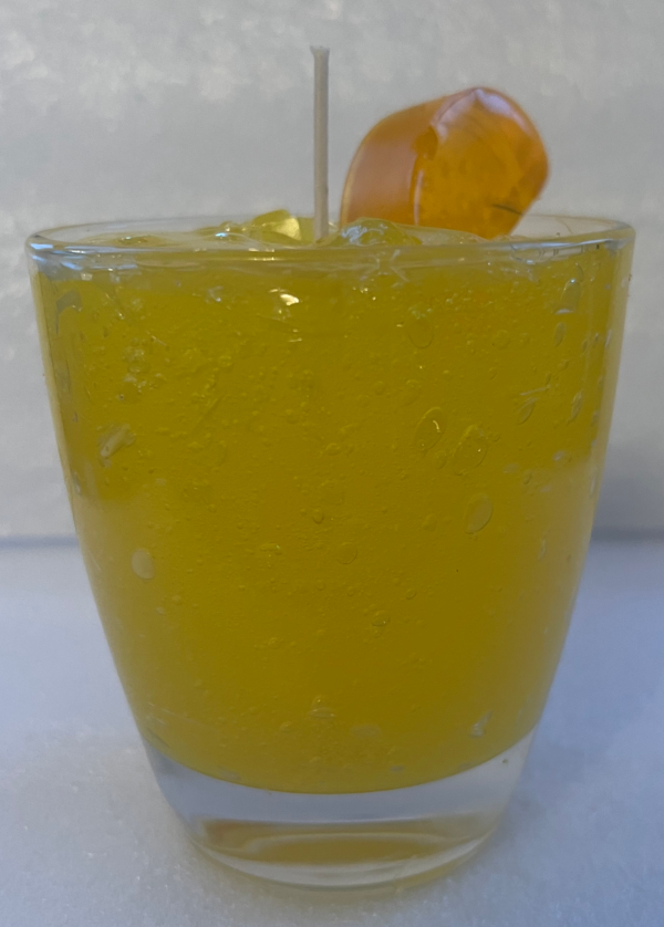Orange Drink Cocktail Candle